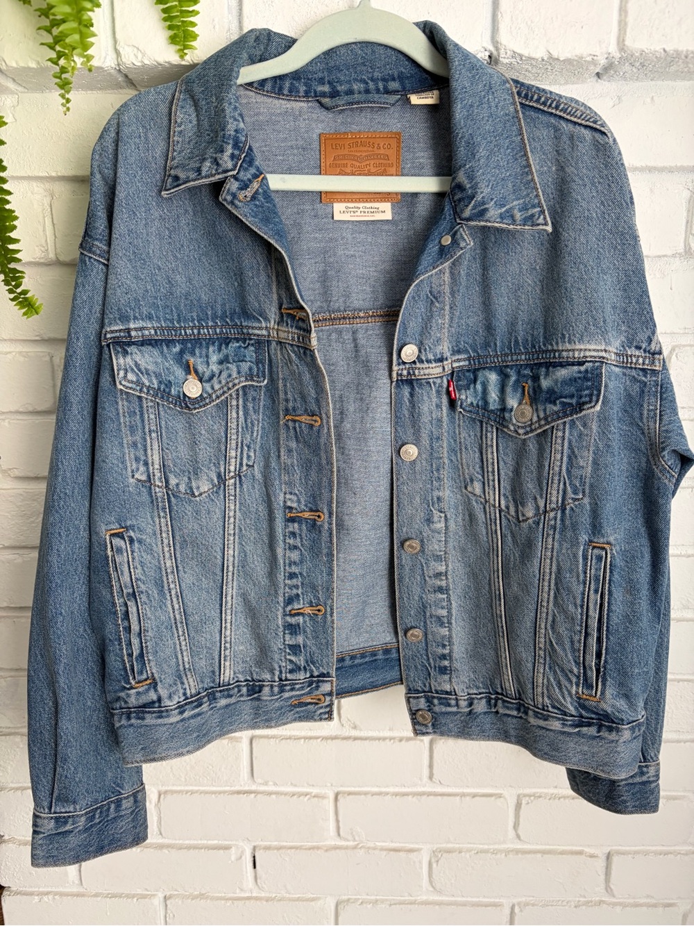 Levi's Women's Light Blue Denim Trucker Jacket